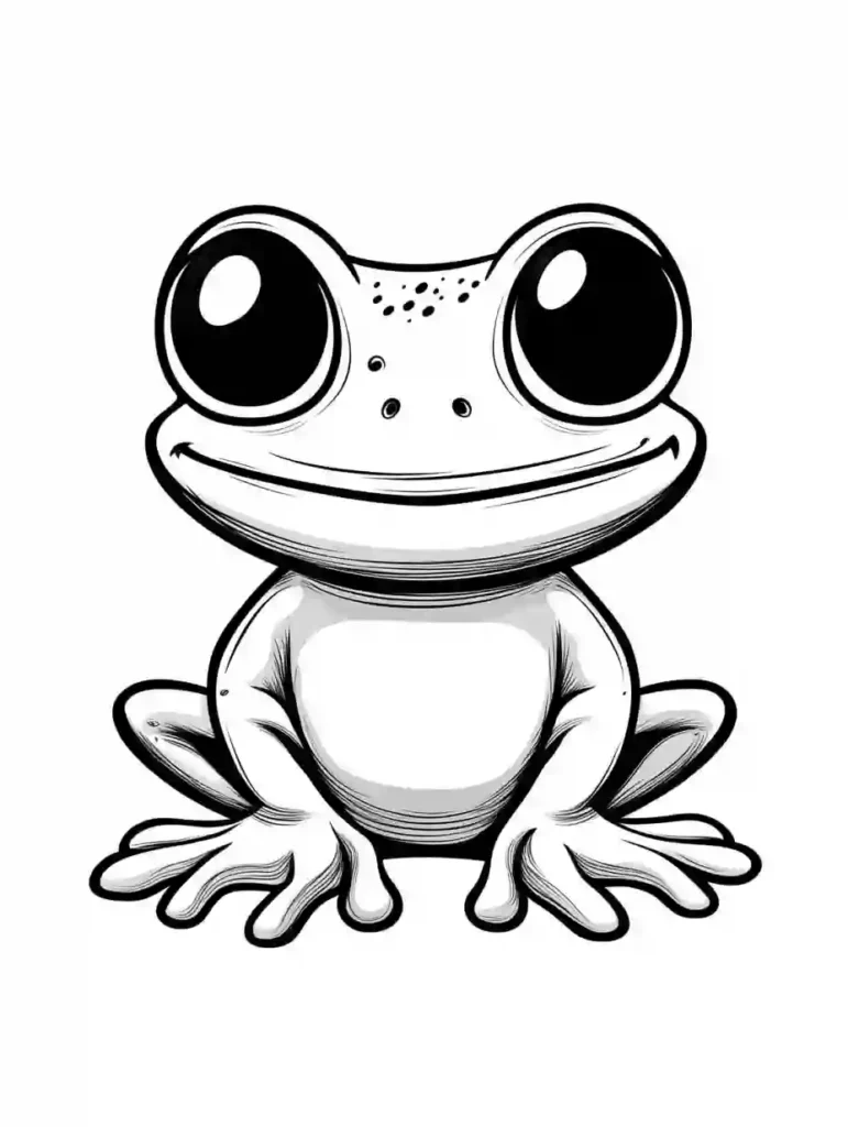 Read more about the article Frog Coloring Pages