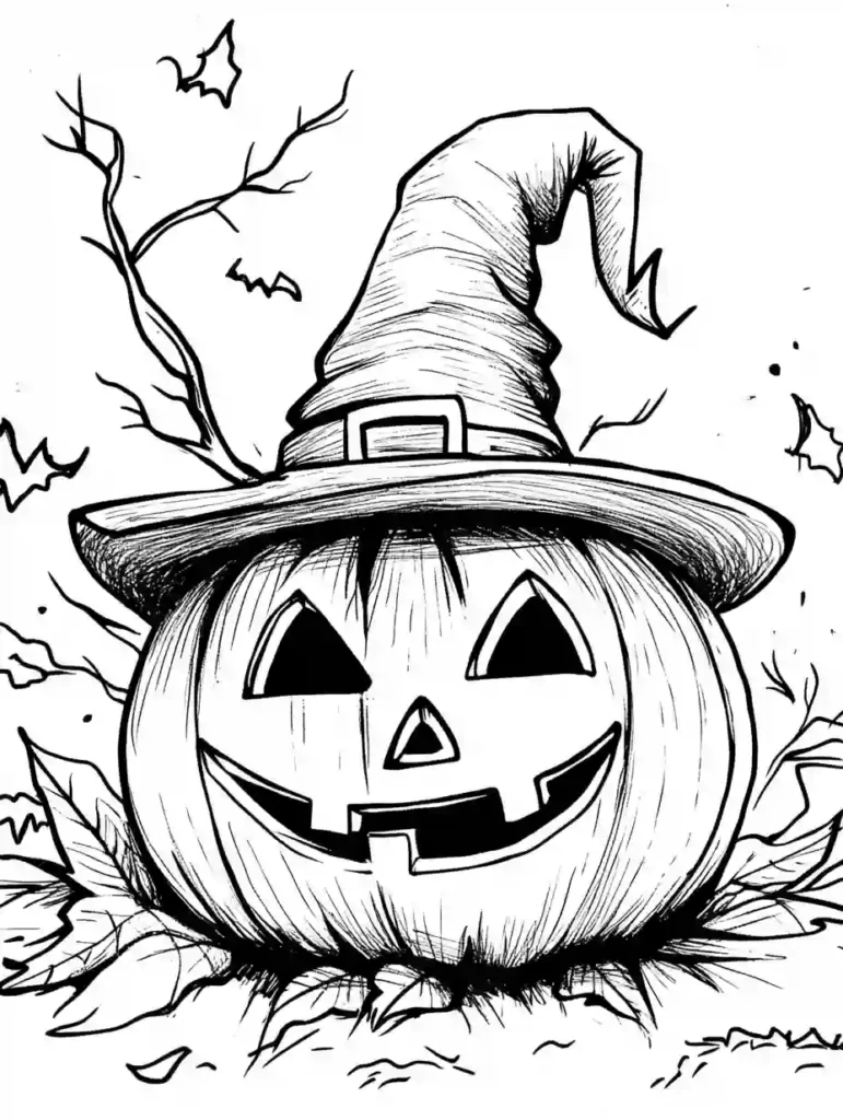 Read more about the article Halloween Coloring Pages