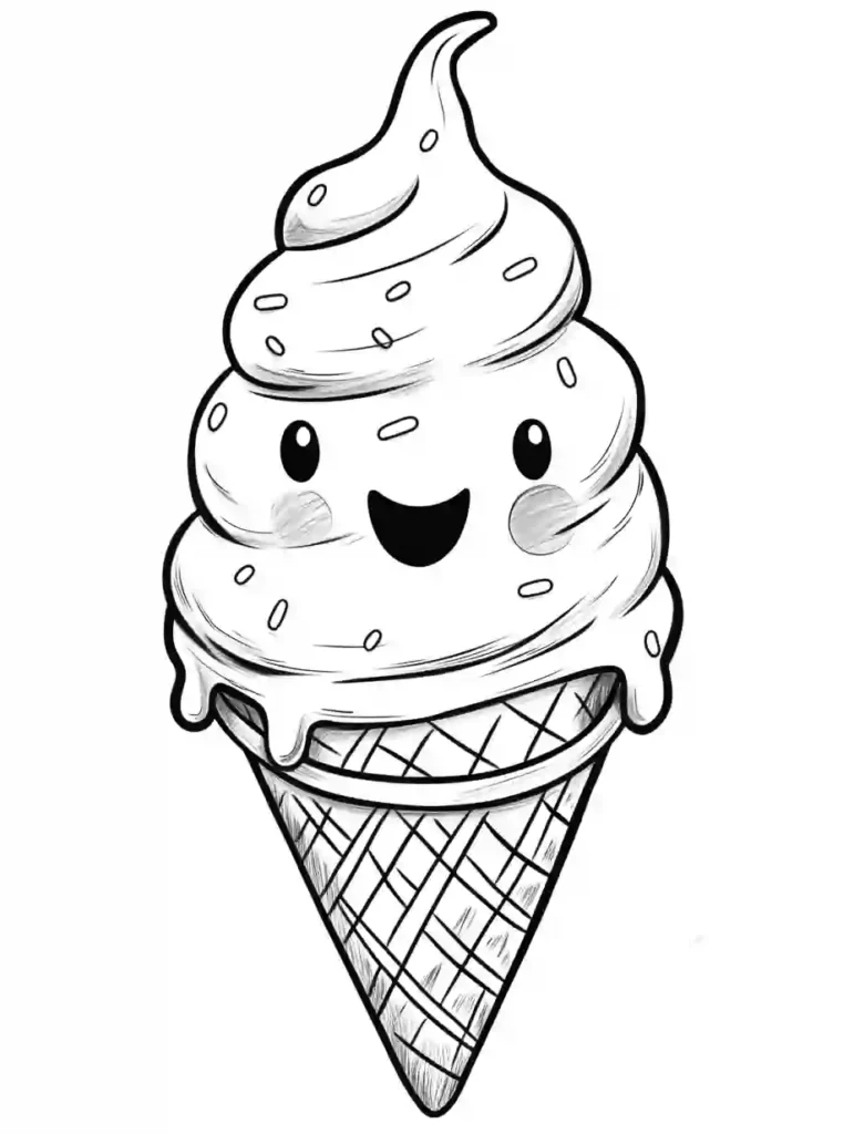 Read more about the article Ice Cream Coloring Pages