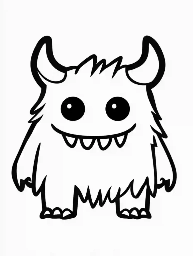 Read more about the article Monster Coloring Pages